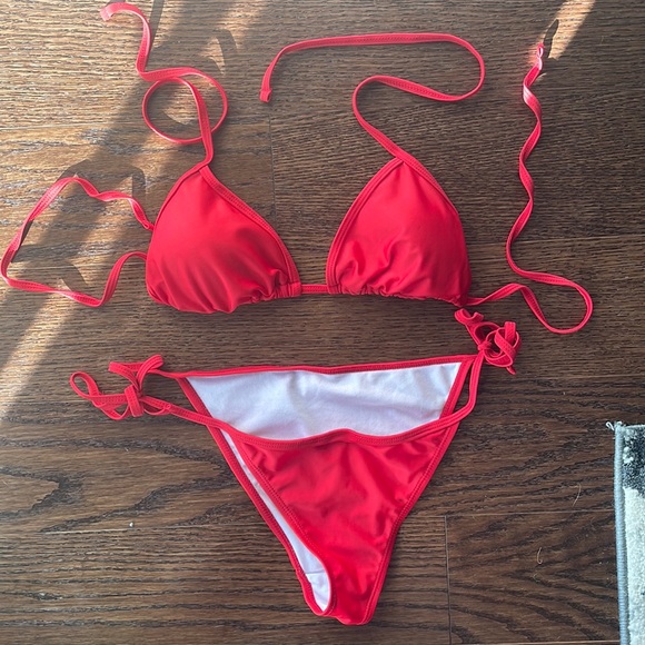 Red Bikini Never worn - Picture 1 of 2
